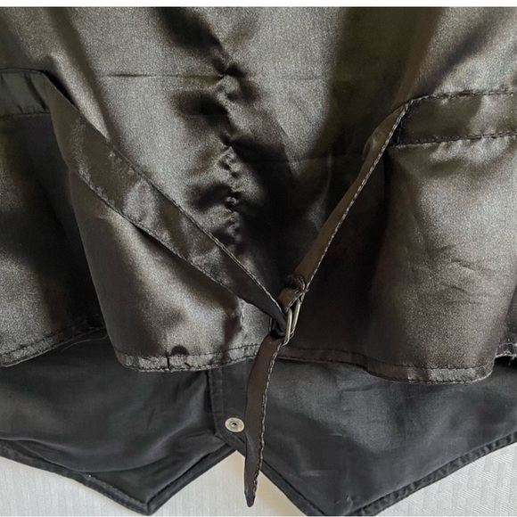 Preowned 1990s Exclusive PapaGraff Clothing Co Leather Vest Western Style. - Picture 8 of 12